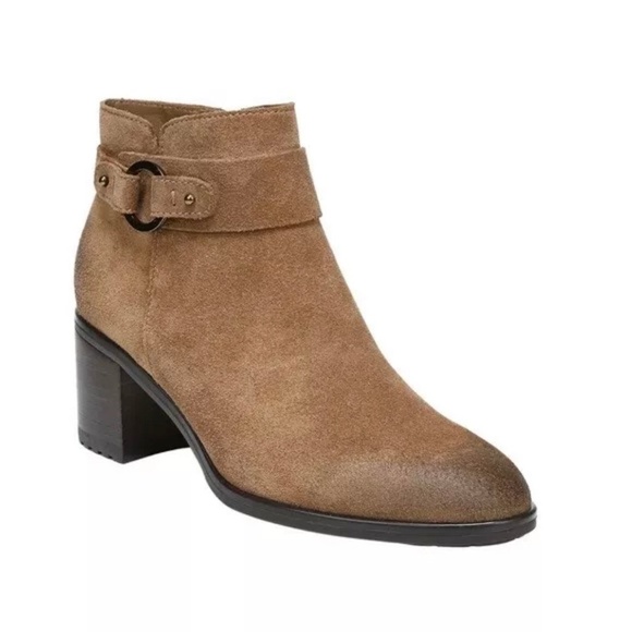 Naturalizer Womens Lydia Brown Ankle Boots Shoes 8 M New with tags - Picture 2 of 12